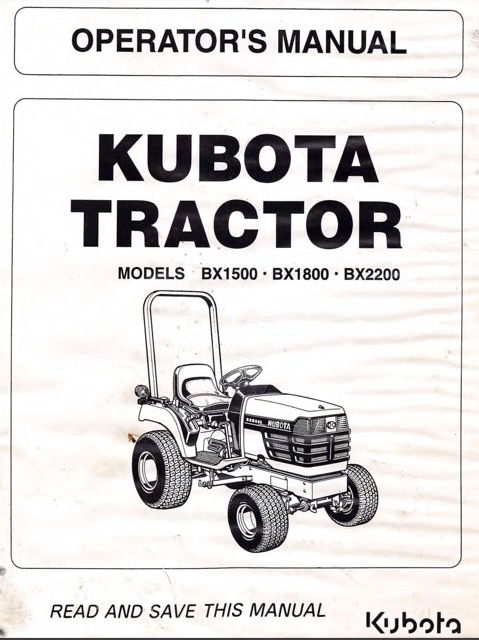 KUBOTA BX2200 SERVICE MANUAL PDF visual data 2